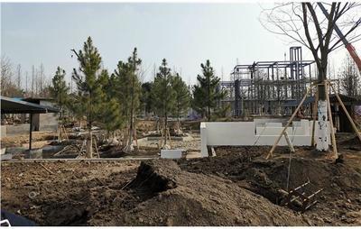 上海市园林科学规划研究院湿垃圾资源化产品助力花博会园区土壤改良